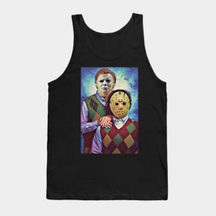 Horror Step Brothers halloween movie Tank Top